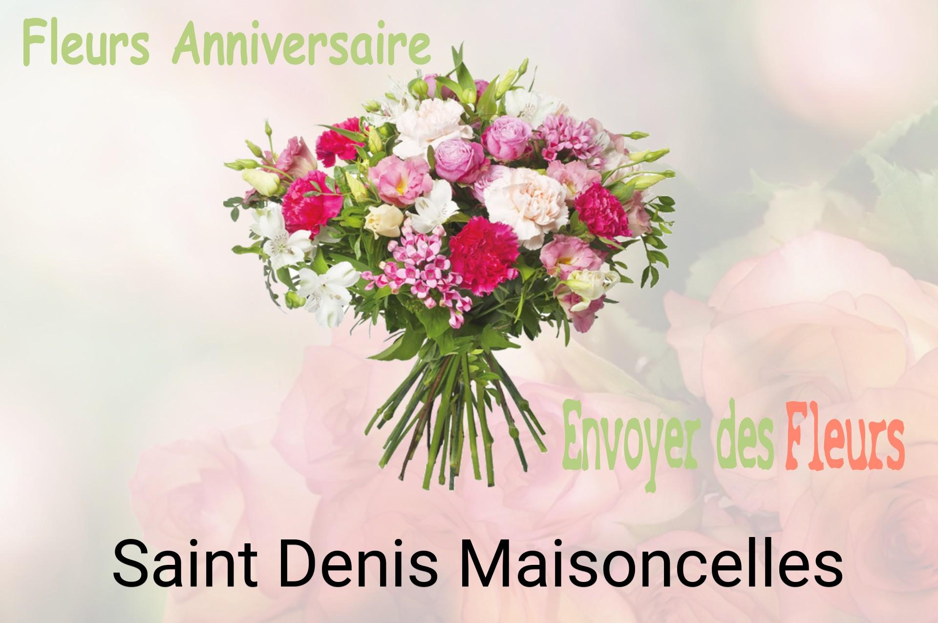 Bouquet de fleurs d’anniversaire livré à Saint-Denis-Maisoncelles