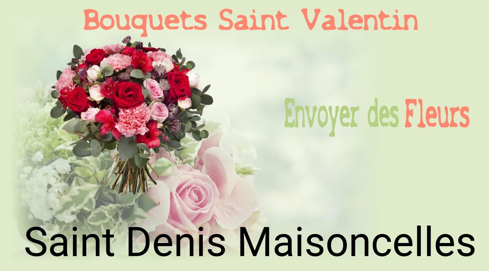 Roses de Saint-Valentin livrées à Saint-Denis-Maisoncelles